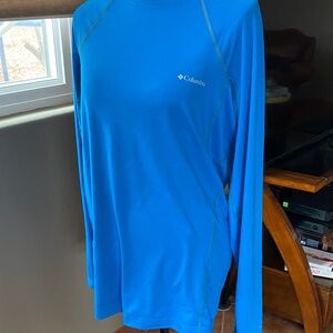 Columbia Bright Blue Performance Shirt